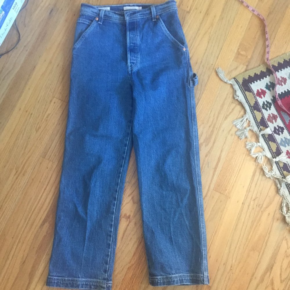 Levi's Straight Ankle Ribcage Jeans